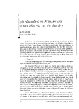 Báo cáo "Có nên đồng nhất tham vấn với tư vấn và trị liệu tâm lý? " 