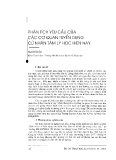 Báo cáo "Phân tích yêu cầu của các cơ quan tuyển dụng cử nhân tâm lý học hiện nay "