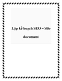 Lập kế hoạch SEO – Silo document