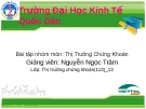 Đề tài: Thị trường phi tập trung