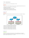 Đề thi chứng chỉ quốc tế nghề cơ bản về công nghệ mạng - Các câu hỏi cơ bản - Đề 2