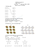 Đề kiểm tra giữa HK2 Toán lớp 2