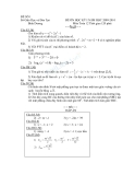 8 Đề ôn thi HK1 môn Toán 12 - Sở GDĐT Bình Dương
