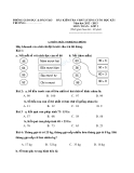 45 Đề kiểm tra HK1 môn Toán 2
