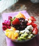 Patbingsoo – món trái cây trộn cực ngon từ Hàn Quốc