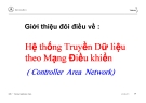 Hệ thống Truyền Dữ liệu thố g Truyề Dữ liệu theo Mạng Điều khiển