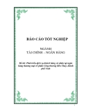 Luận văn: Phát triển dịch vụ khách hàng cá nhân tại ngân hàng thương mại cổ phần Công thương Bến Thuỷ, thành phố Vinh