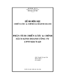 Đồ án Phân tích chiến lược và chính sách kinh doanh công ty CPTVXDCT 625
