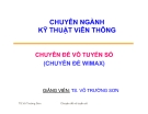 Chuyên đề vô tuyến số - Chương 1 Giới thiệu tổng quan về  Wimax