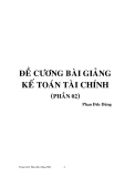 Đề cương bài giảng kế toán tài chính