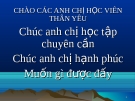 Bài giảng Một vài vấn đề tâm lý học trong quản lý trường học - GV.Hoàng Minh Hùng