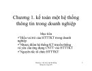 Bài giảng Hệ thống thông tin kế toán trong doanh nghiệp