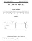 Bài tập lớn Cơ Kết Cấu - GV.Nguyễn Ngọc Loan