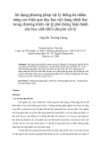 Sử dụng phương pháp vật lý thống kê nhằm nâng cao hiệu quả dạy học nội dung nhiệt học trong chương trình vật lý phổ thông hiện hành cho học sinh khối chuyên vật lý