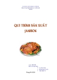 Đề tài: Quy trình chế biến Jambon