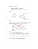 Đề kiểm tra giữa học kỳ 2 năm 2006 - 2007 - môn điện tử công suất