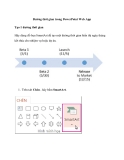 Đường thời gian trong PowerPoint Web App 