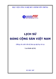 Lịch sử đảng cộng sản việt nam - Trần Thị Minh Tuyết vs Nguyễn Thị Hồng Vân 