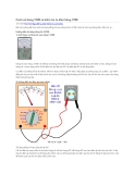 Cách sử dụng VOM và kiểm tra tụ điện bằng VOM