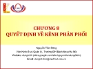 Marketing căn bản - chương 8