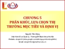 Marketing căn bản - chương 5