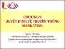 Marketing căn bản - chương 9