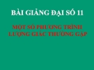 Bài giảng Đại số 11: Chương 1 – Bài 3 