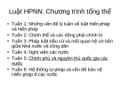 Chuyên đề luật hiến pháp nước - Bài 5