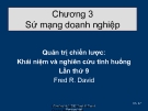 Bài giảng môn quản trị chiến lược: Chương 3. Sứ mạng doanh nghiệp -  Th.S Hoàng Giang