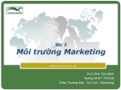 Marketing căn bản -  Đinh Tiên Minh ( bài 2)