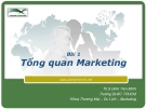 Marketing căn bản -  Đinh Tiên Minh ( bài 1)