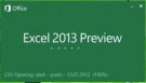 Tính năng của Microsoft Excel 2013