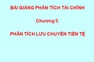 Bài giảng phân tích tài chính doanh nghiệp - Chương 5