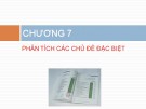 Bài giảng Phân tích báo cáo Tài chính doanh nghiệp - Chương 7