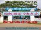 Bài giảng Tiếng việt 5 tuần 22 bài: Tập làm văn lớp 5 về ôn tập văn kể chuyện