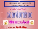 Bài giảng Đại số 9 chương 4 bài 2: Đồ thị hàm số y=ax2