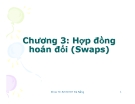 Bài giảng Công cụ tài chính phái sinh (ĐHKT Đà Nẵng) - Chương 3