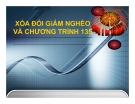 Tài liệu kinh tế học cộng cộng: Xóa đói giảm nghèo và chương trình 135 - Hồ Trung Dũng