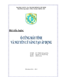 Tiểu luận:Ổ cứng máy tính và nguyên tắc sáng tạo  áp dụng 