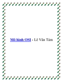 Mô hình OSI - Lê Văn Tám