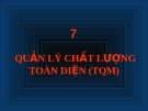 Quản lý chất lượng toàn diện