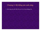 Hệ thống sản xuất cứng