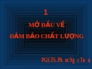 Đảm bảo chất lượng