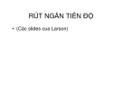 Rút ngắn tiến độ