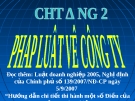 Bài giảng hay về luật kinh doanh - Trường ĐH Công Nghiệp Tp.HCM - Chương 2 Pháp luật về công ty cổ phần