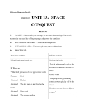 Giáo án unit 15: Space conquest - Tiếng Anh 11 - GV.Đặng Minh Ngọc