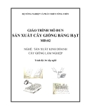 Giáo trình sản xuất cây giống bằng hạt