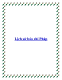 Lịch sử báo chí Pháp