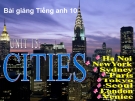 English 10 – unit 15 Cities