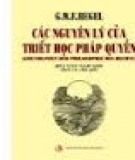 Các nguyên lý của triết học pháp quyền (kỳ 3)